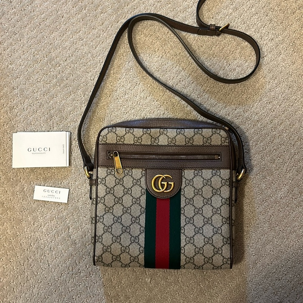 OPHIDIA GG SHOULDER BAG. Used once, excellent condition.  THIS CANNOT BE BUNDLED